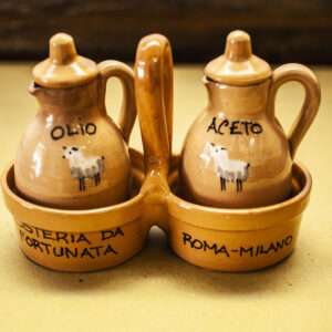 Oliera Artigianale in Ceramica - Osteria da Fortunata